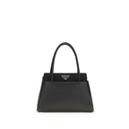 Schwarze Kalbsleder Bos Taurus Handtasche