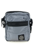 Graue Crossbody-Tasche aus Polyamid