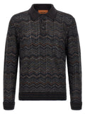 Mehrfarbige Kaschmir-Strickjacke
