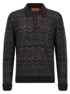 Mehrfarbige Kaschmir-Strickjacke