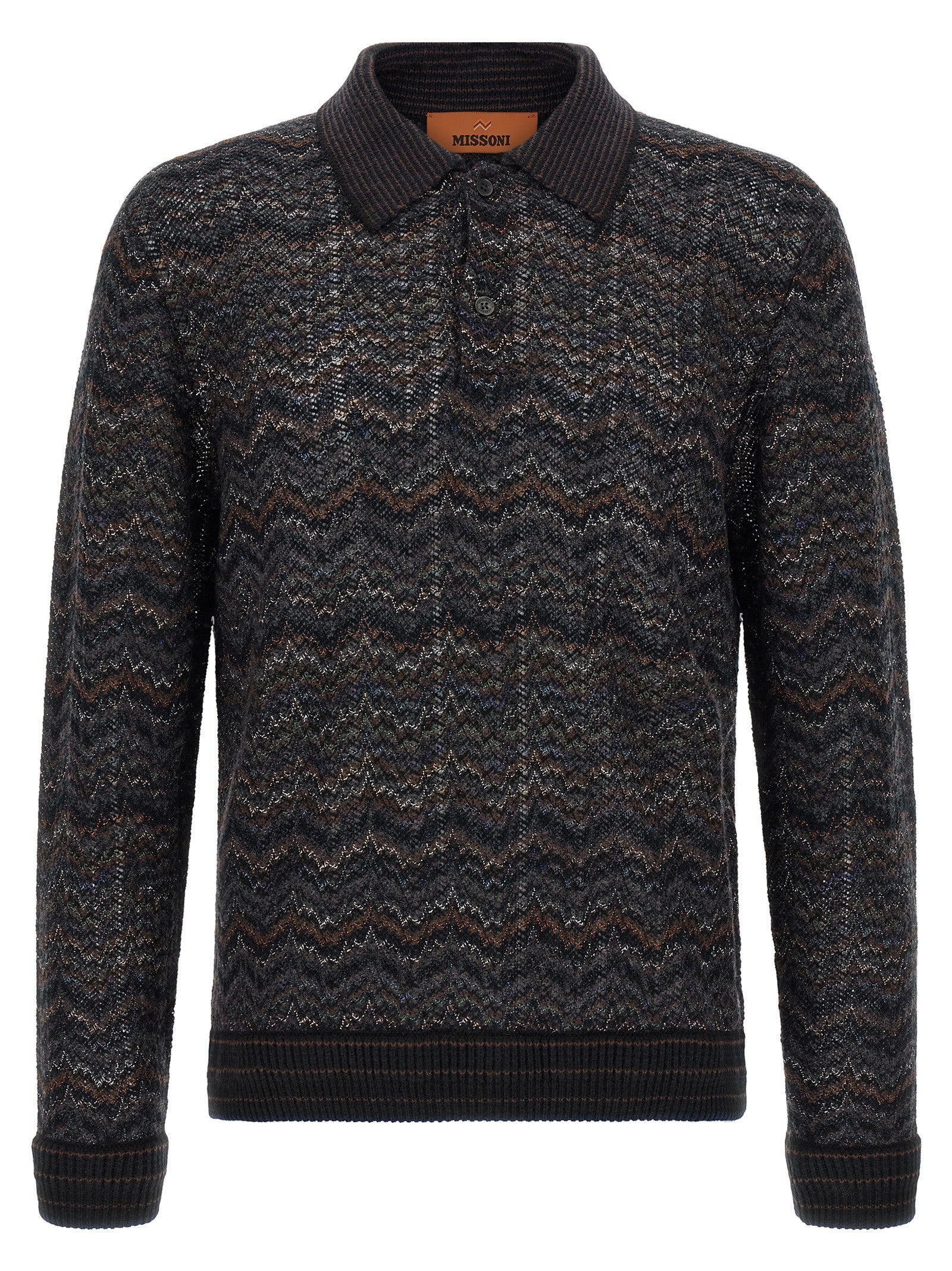 Mehrfarbige Kaschmir-Strickjacke