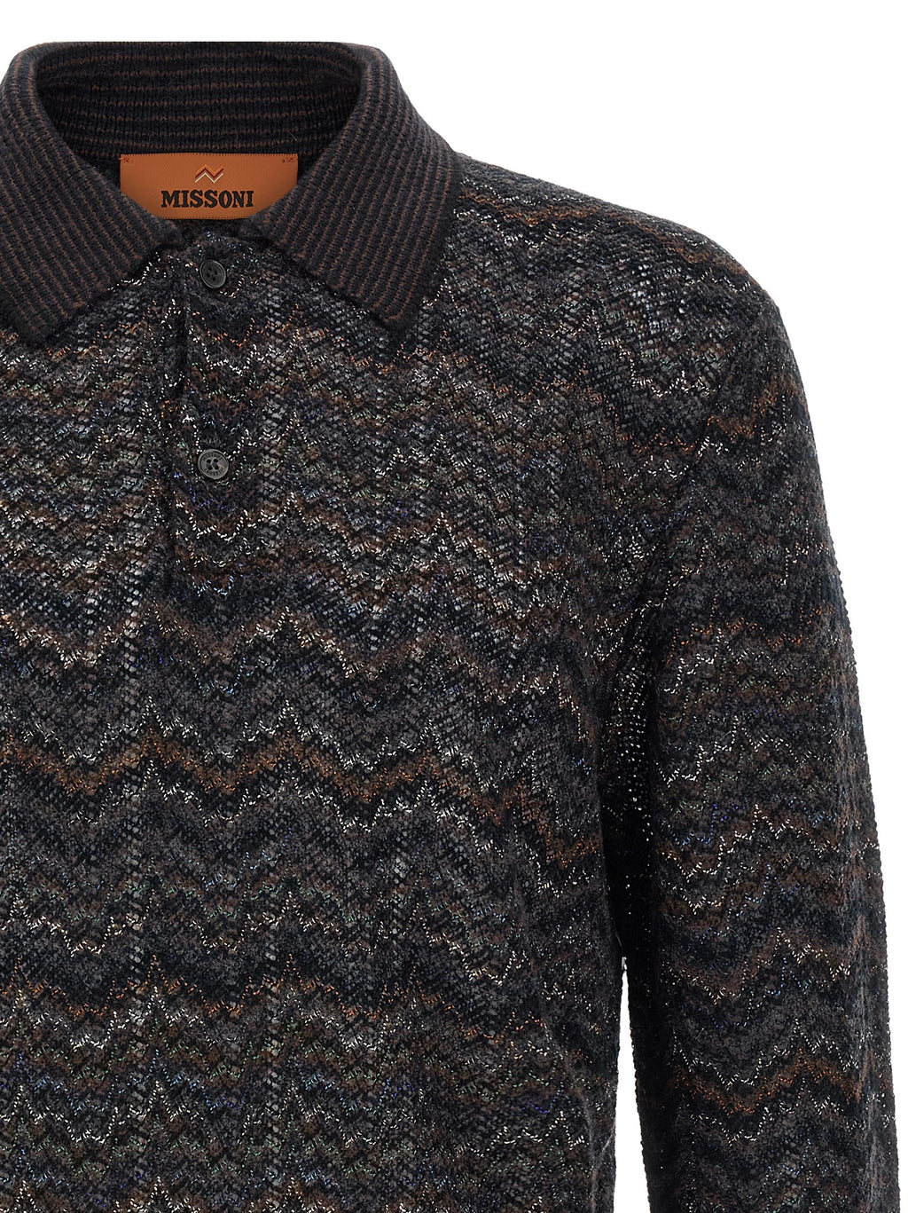 Mehrfarbige Kaschmir-Strickjacke