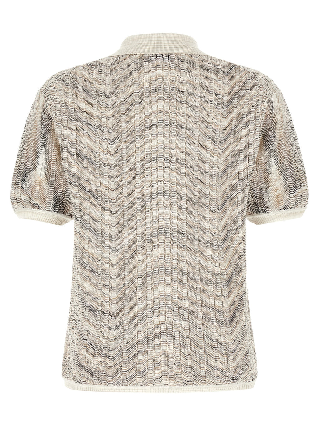 Mehrfarbige Baumwollstrickjacke