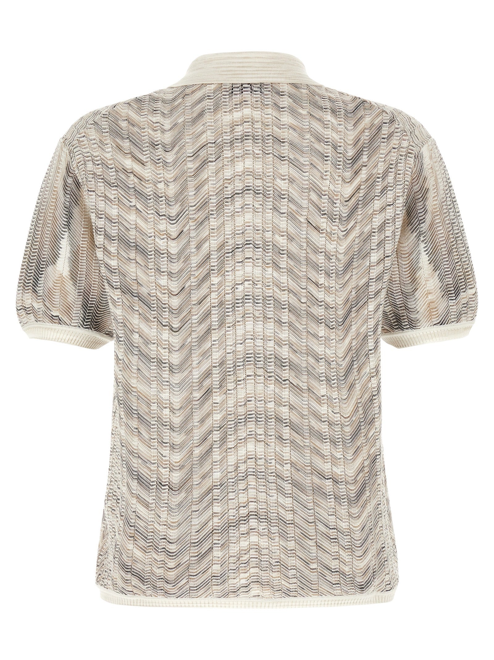 Mehrfarbige Baumwollstrickjacke