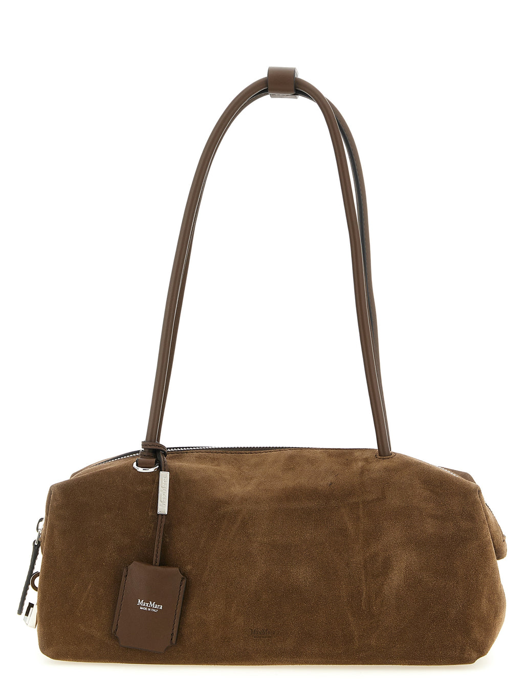 Braunes Kalbsleder Damen Crossbody Tasche