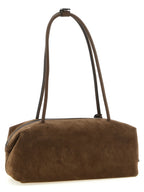 Braunes Kalbsleder Damen Crossbody Tasche