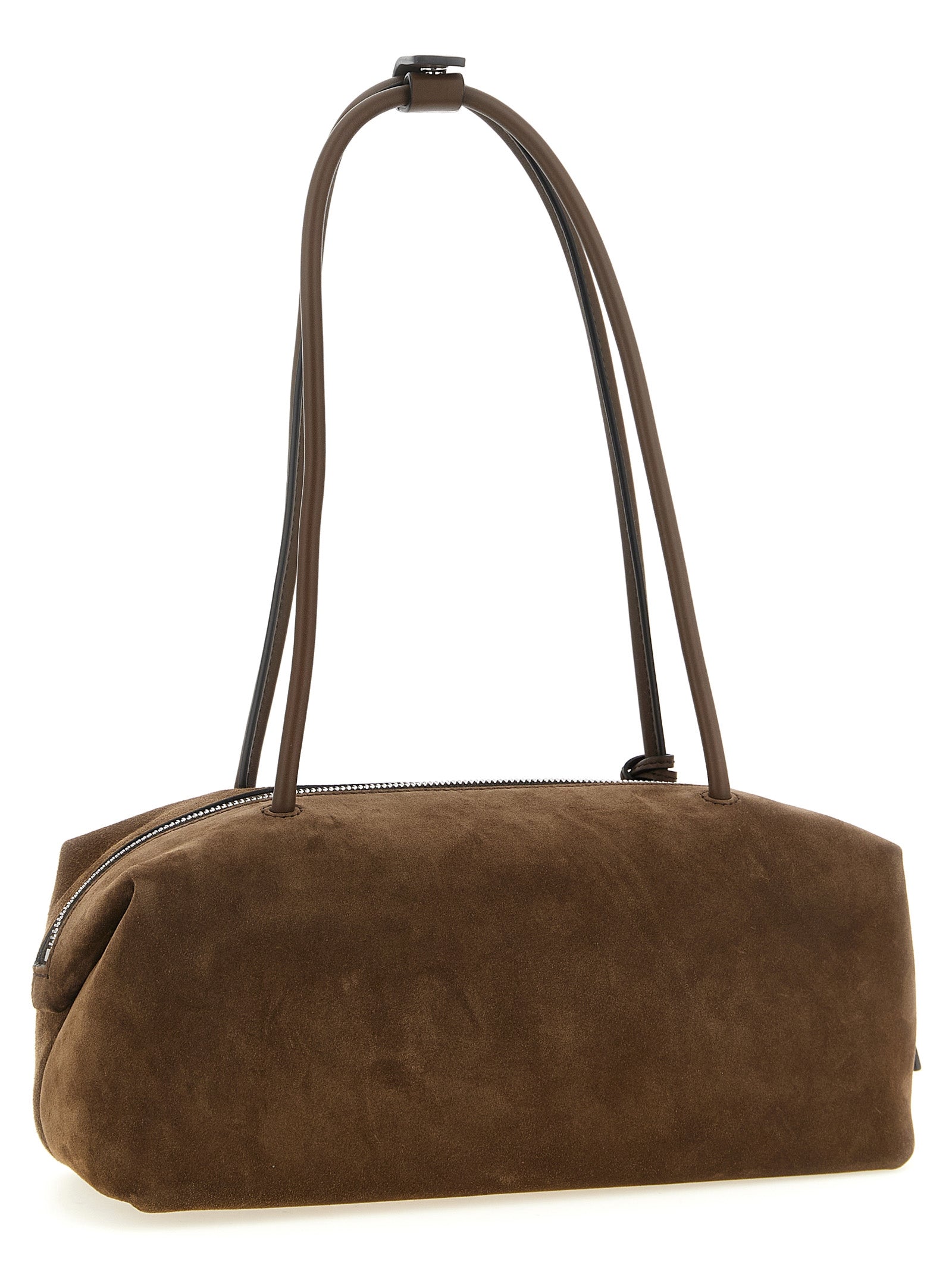 Braunes Kalbsleder Damen Crossbody Tasche