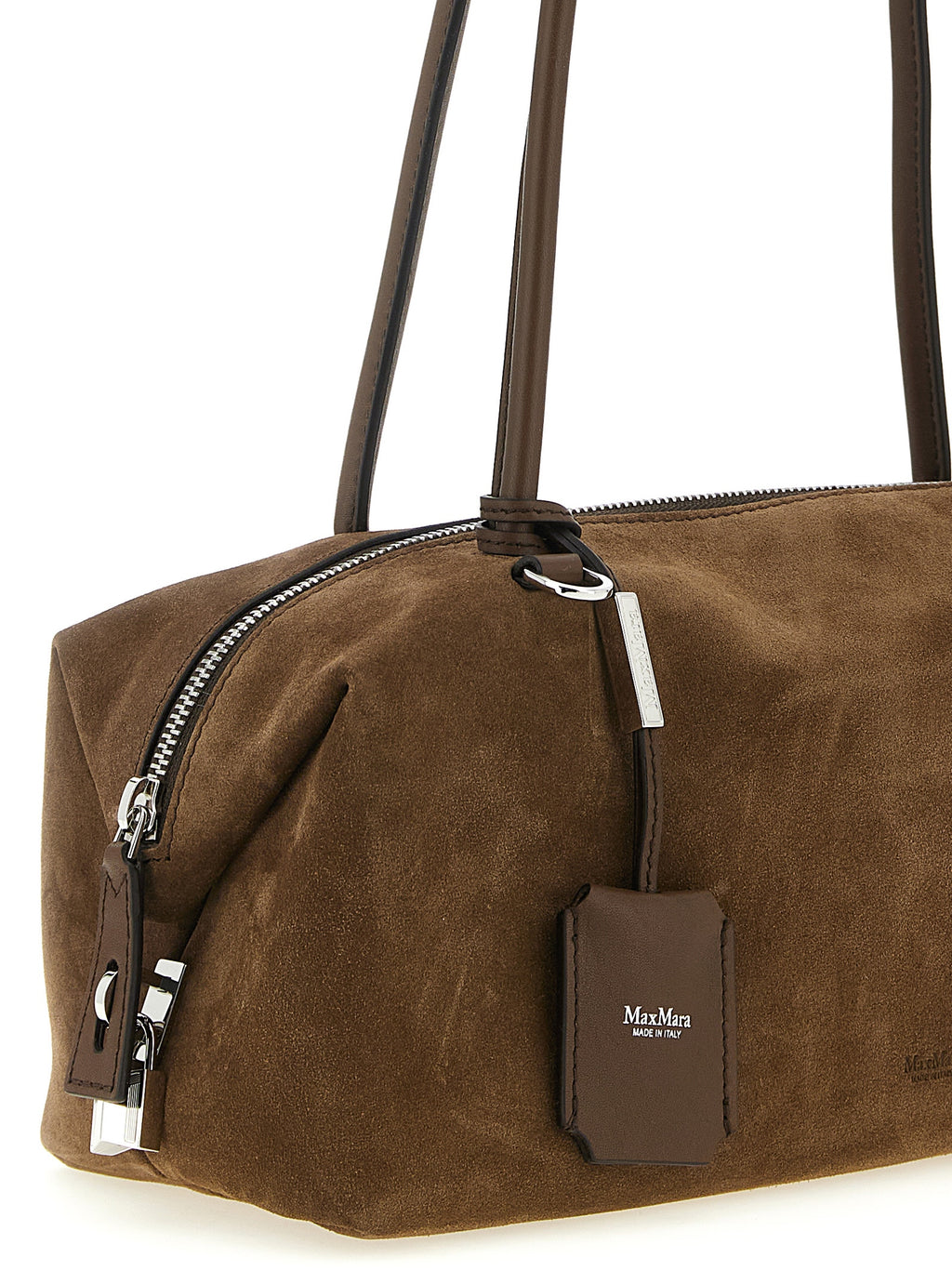 Braunes Kalbsleder Damen Crossbody Tasche