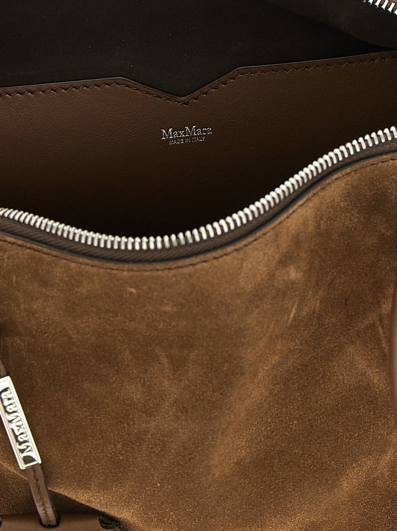 Braunes Kalbsleder Damen Crossbody Tasche