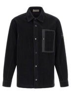 Schwarze Baumwollbluse