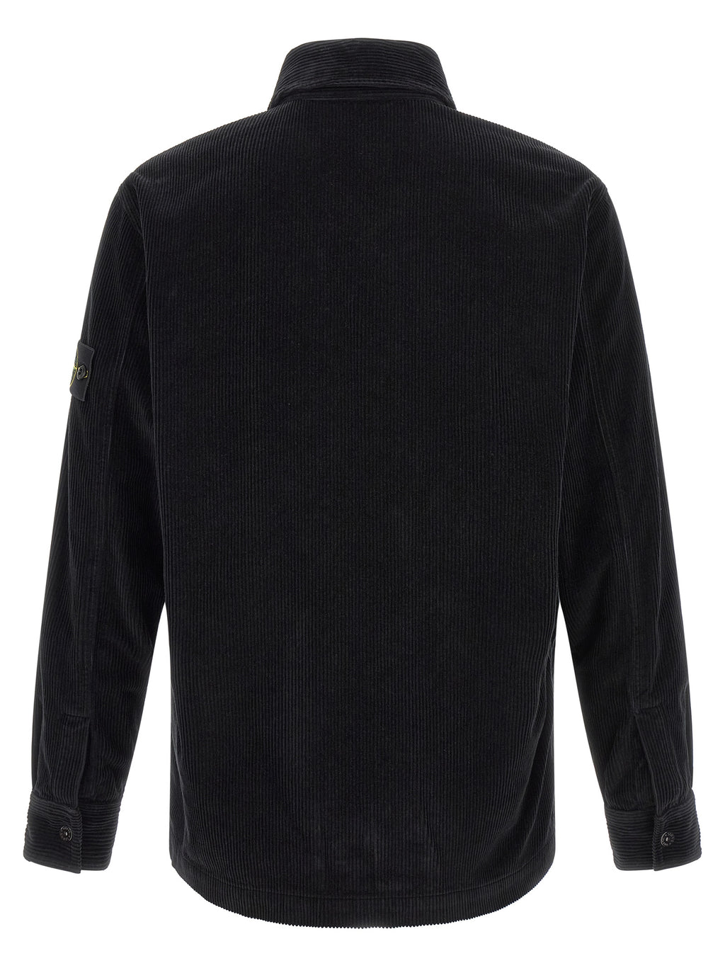 Schwarze Baumwollbluse
