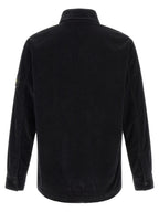 Schwarze Baumwollbluse