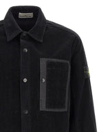 Schwarze Baumwollbluse