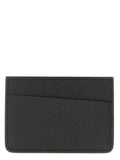 Schwarzes Kartenetui aus Leder 338590BM