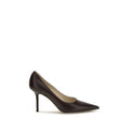 Braune Pumps aus Leder