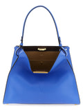 Handtasche aus blauem Kalbsleder Fendi