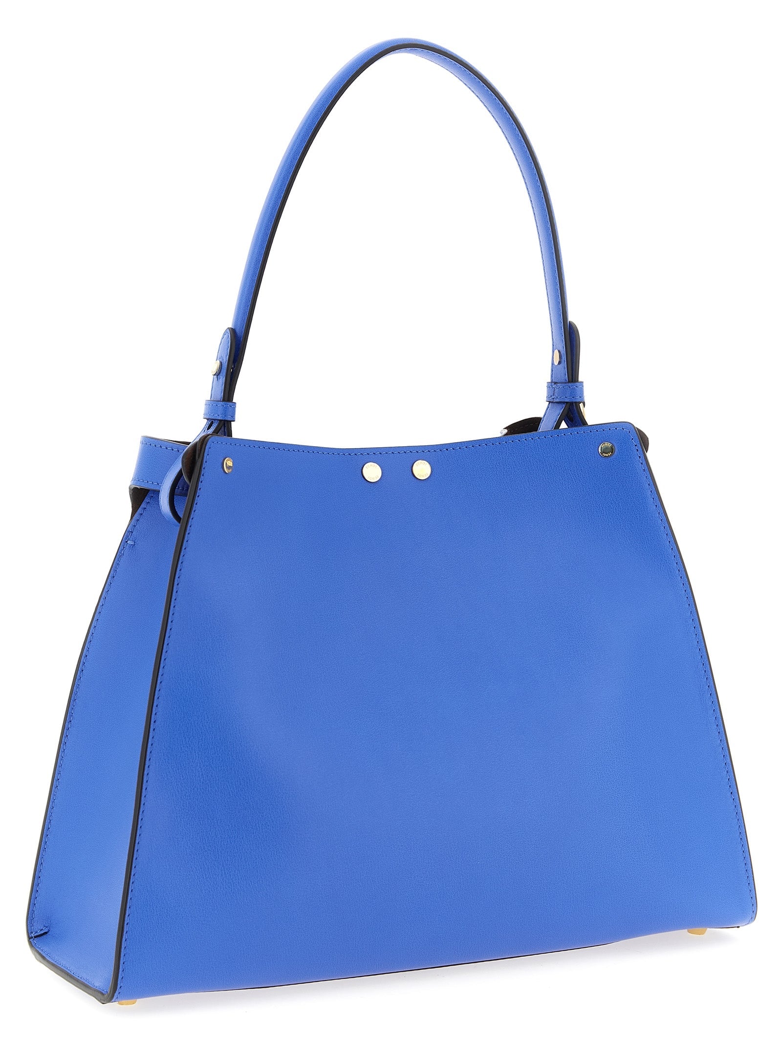 Handtasche aus blauem Kalbsleder Fendi