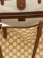 Braune Baumwolltasche