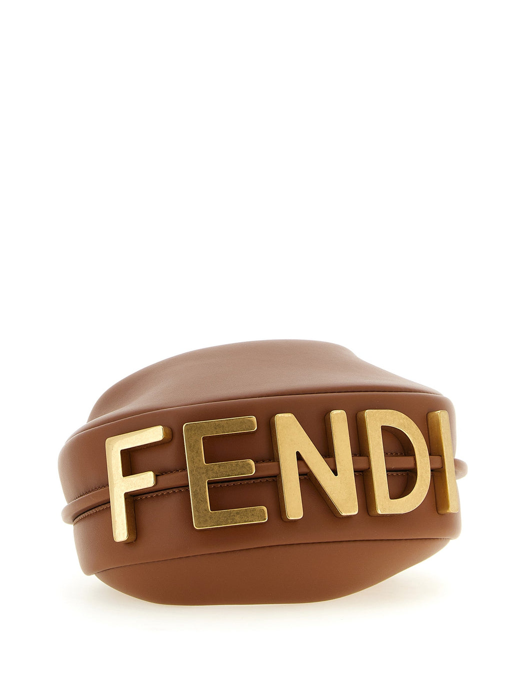 Braune Kalbsleder-Handtasche Fendi