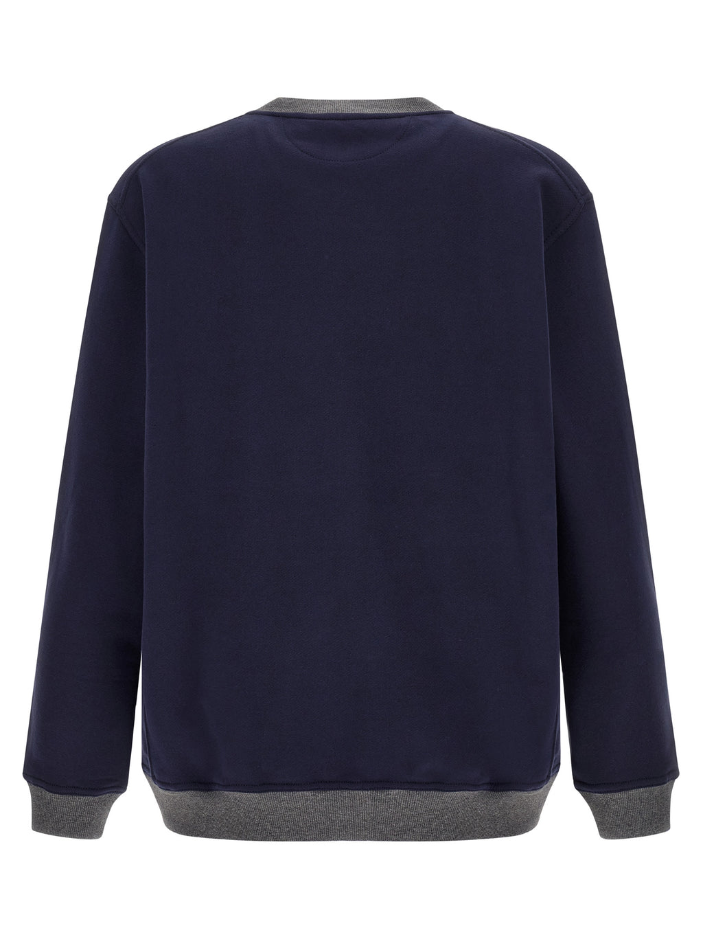 Blauer Baumwoll-Sweatshirt