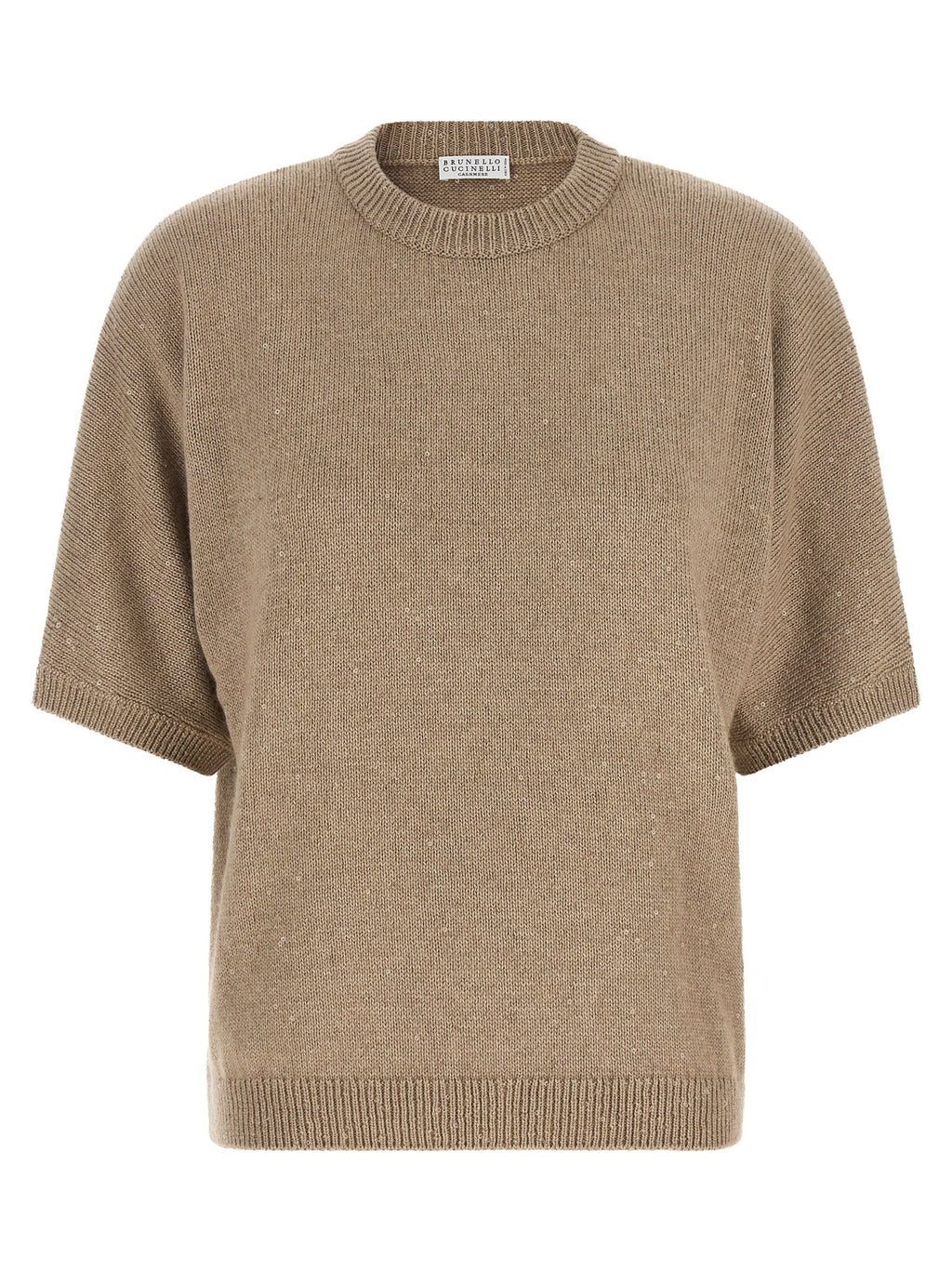 Beige Cashmere Cardigan