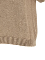 Beige Cashmere Cardigan