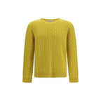 Zweifarbiger Kaschmirpullover