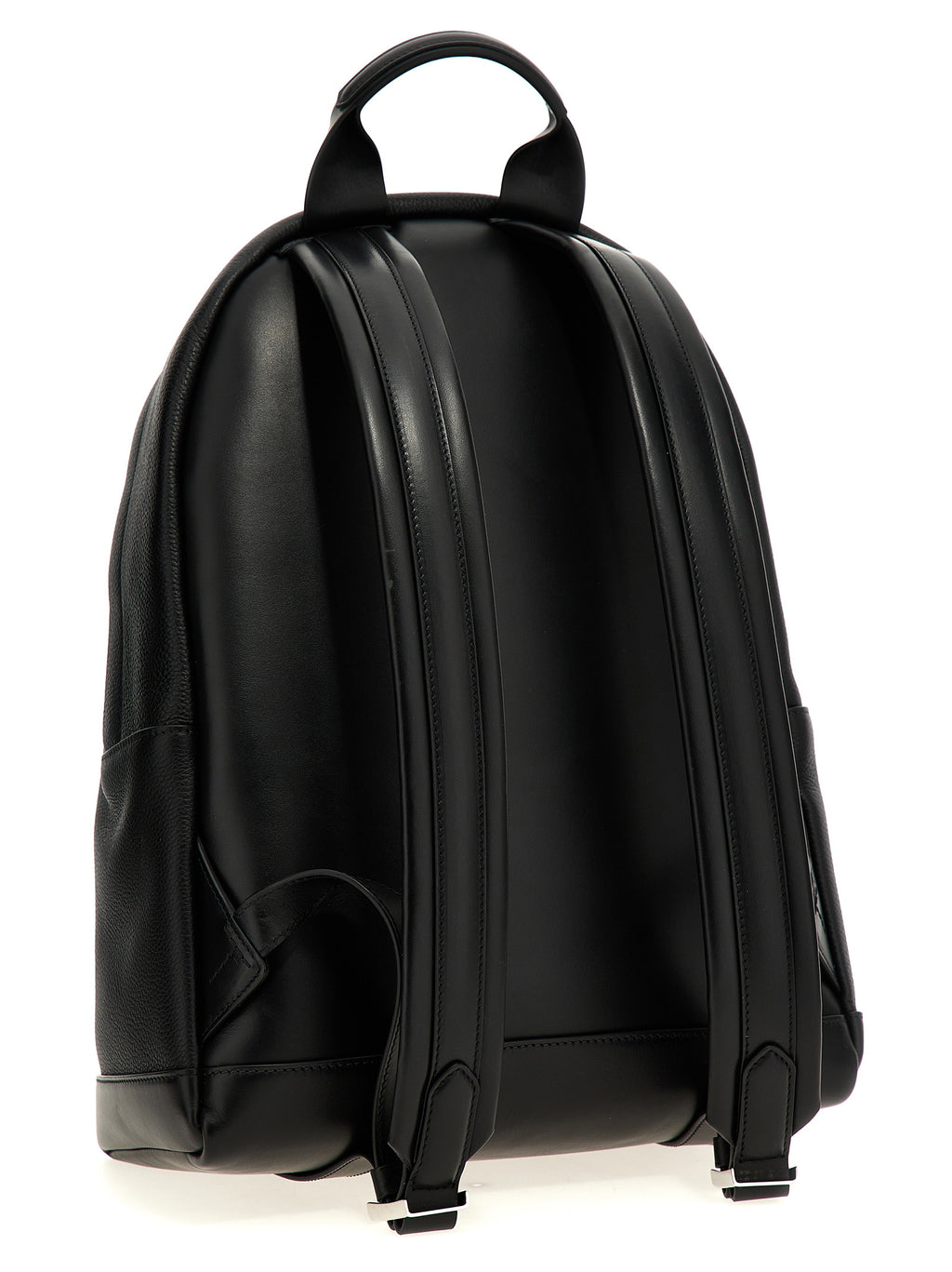 Rucksack aus schwarzem Kalbsleder
