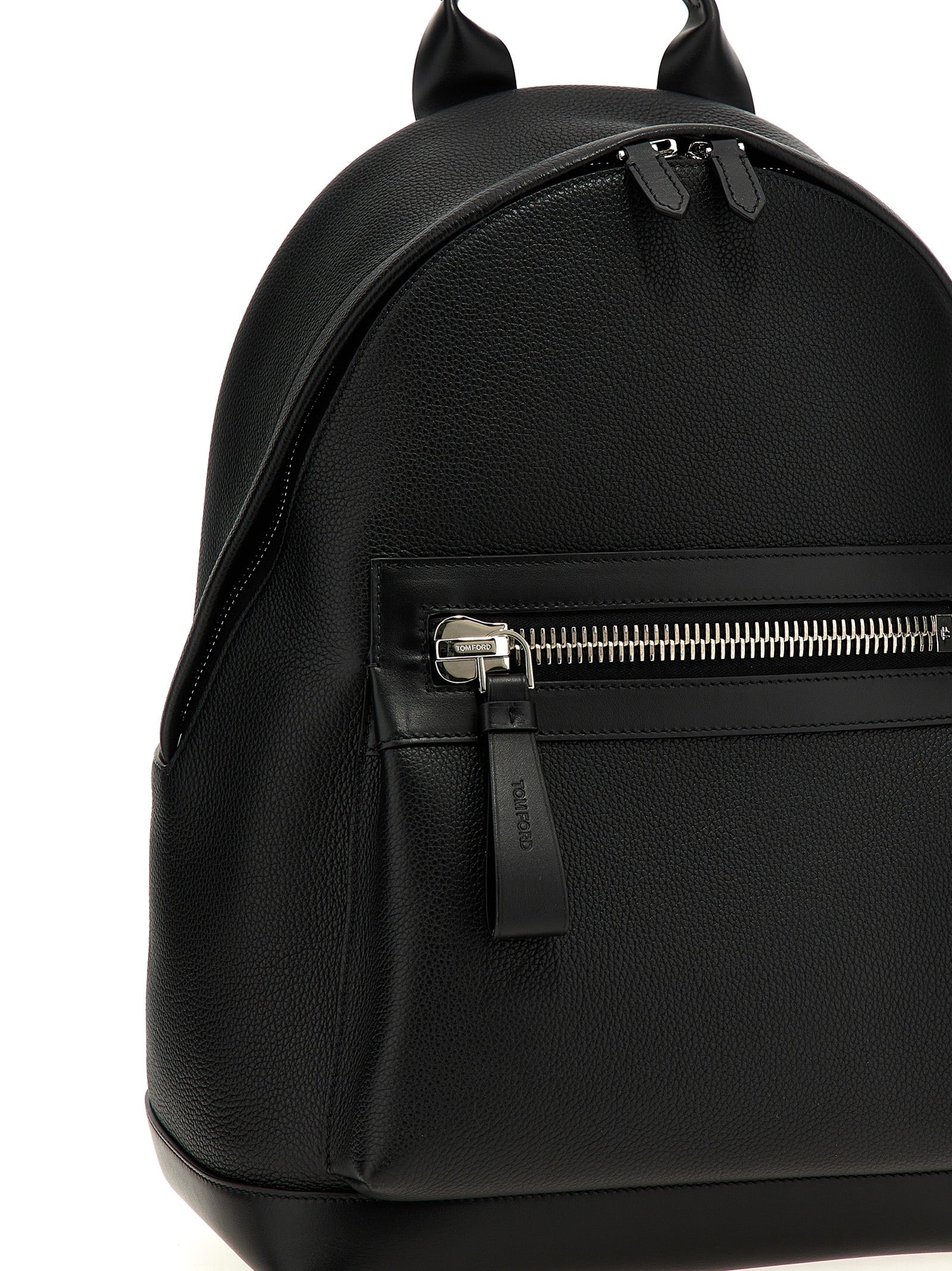 Rucksack aus schwarzem Kalbsleder