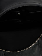 Rucksack aus schwarzem Kalbsleder
