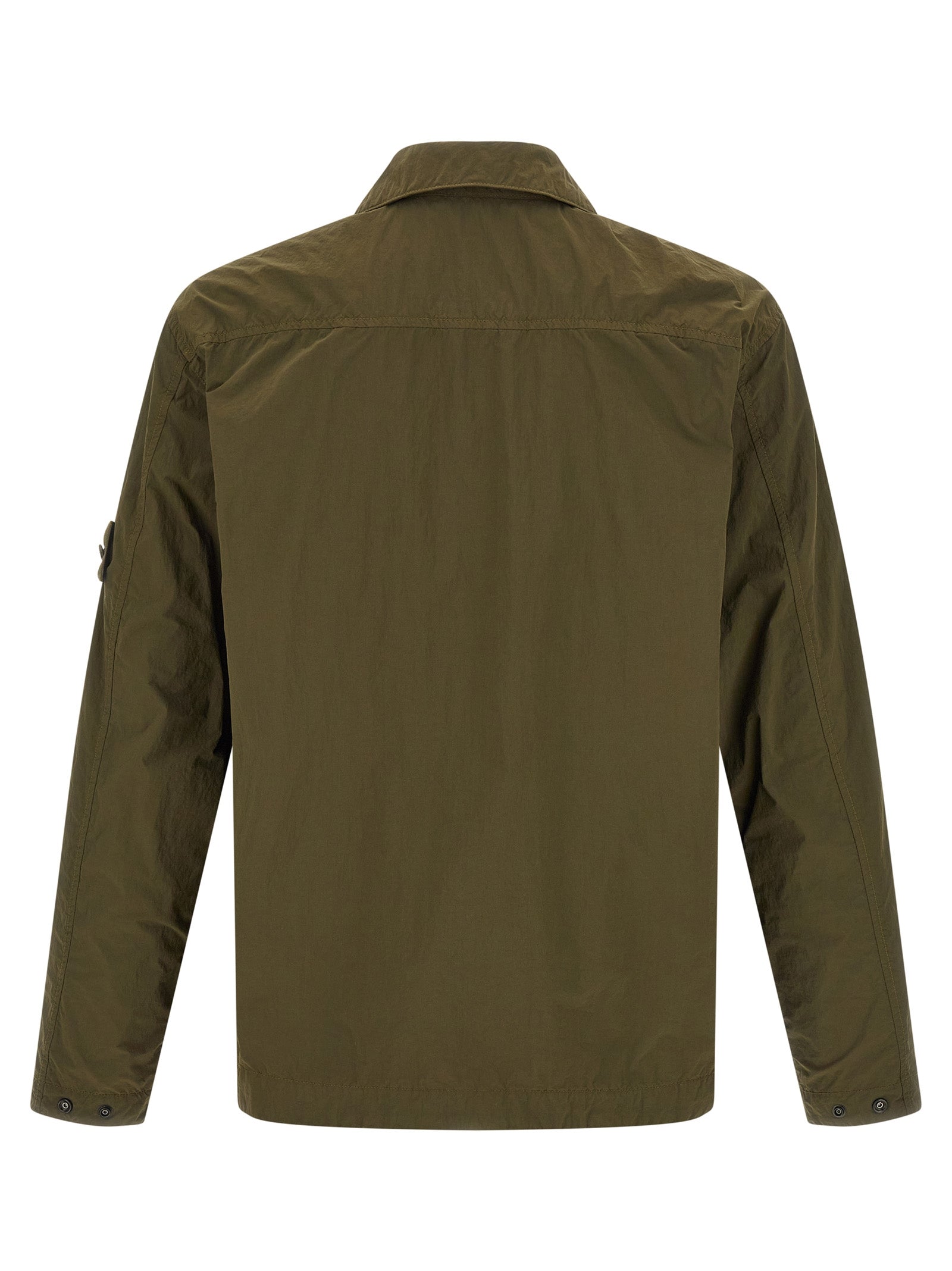 Zweifarbige Polyamid-Bluse Stone Island