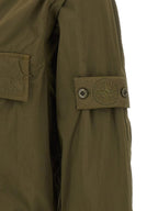 Zweifarbige Polyamid-Bluse Stone Island