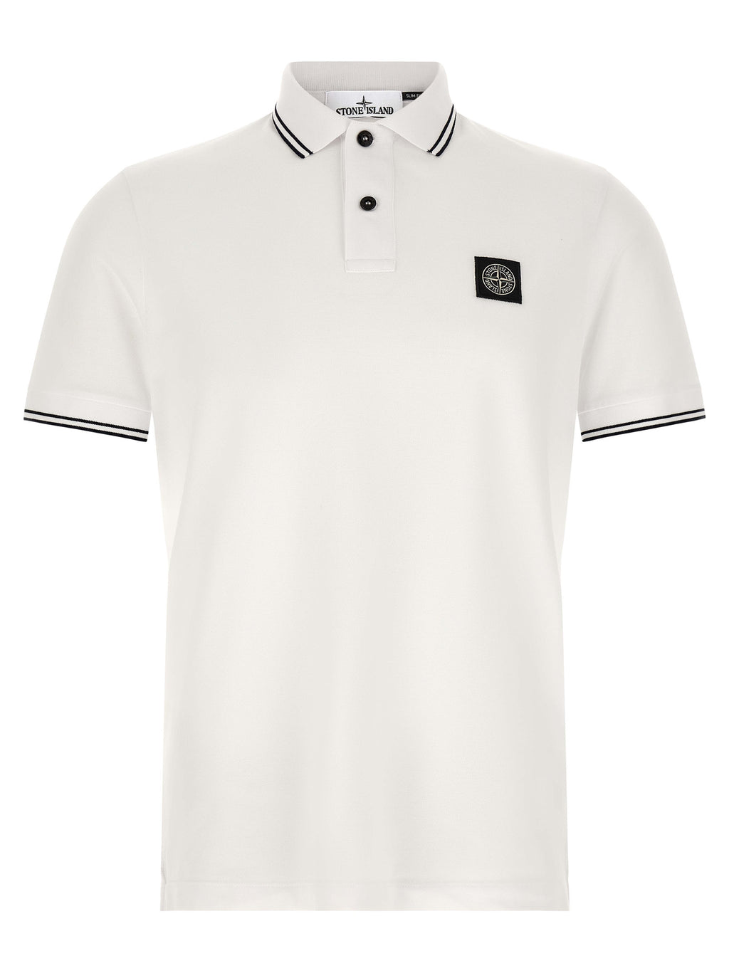 Bicolor Cotton Polo Shirt