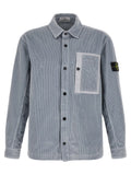 Graue Baumwollbluse