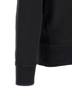 Schwarzer Baumwoll-Sweatshirt