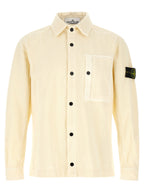 Weiße Baumwollbluse