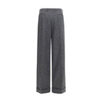 Graue Hose aus Wolle Oves Aries