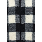 Graue Polyester-Jacke in voller Länge