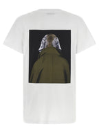 Weißes Baumwoll-T-Shirt