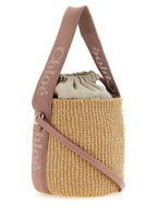 Beige Paper Handtasche