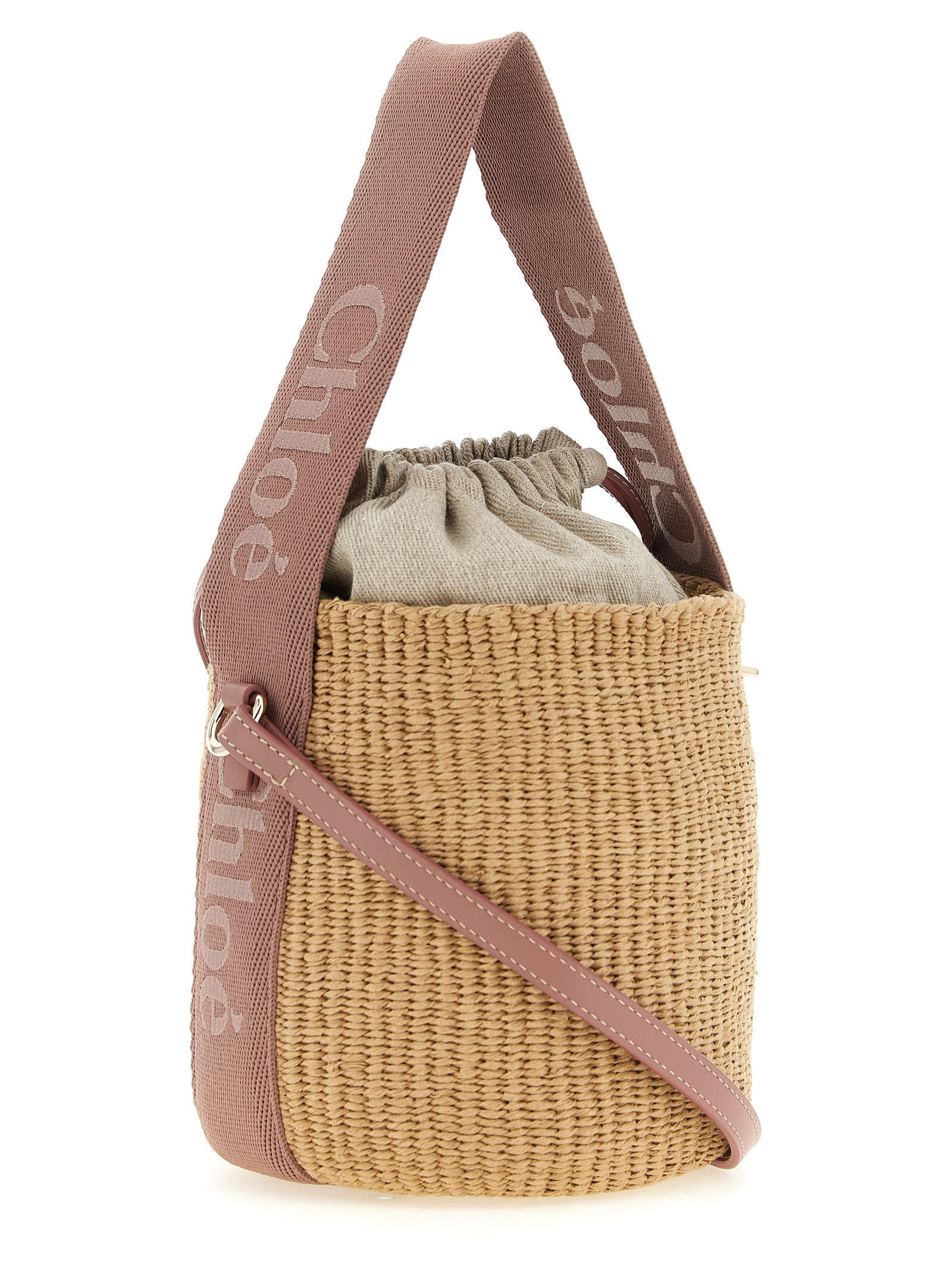 Beige Paper Handtasche