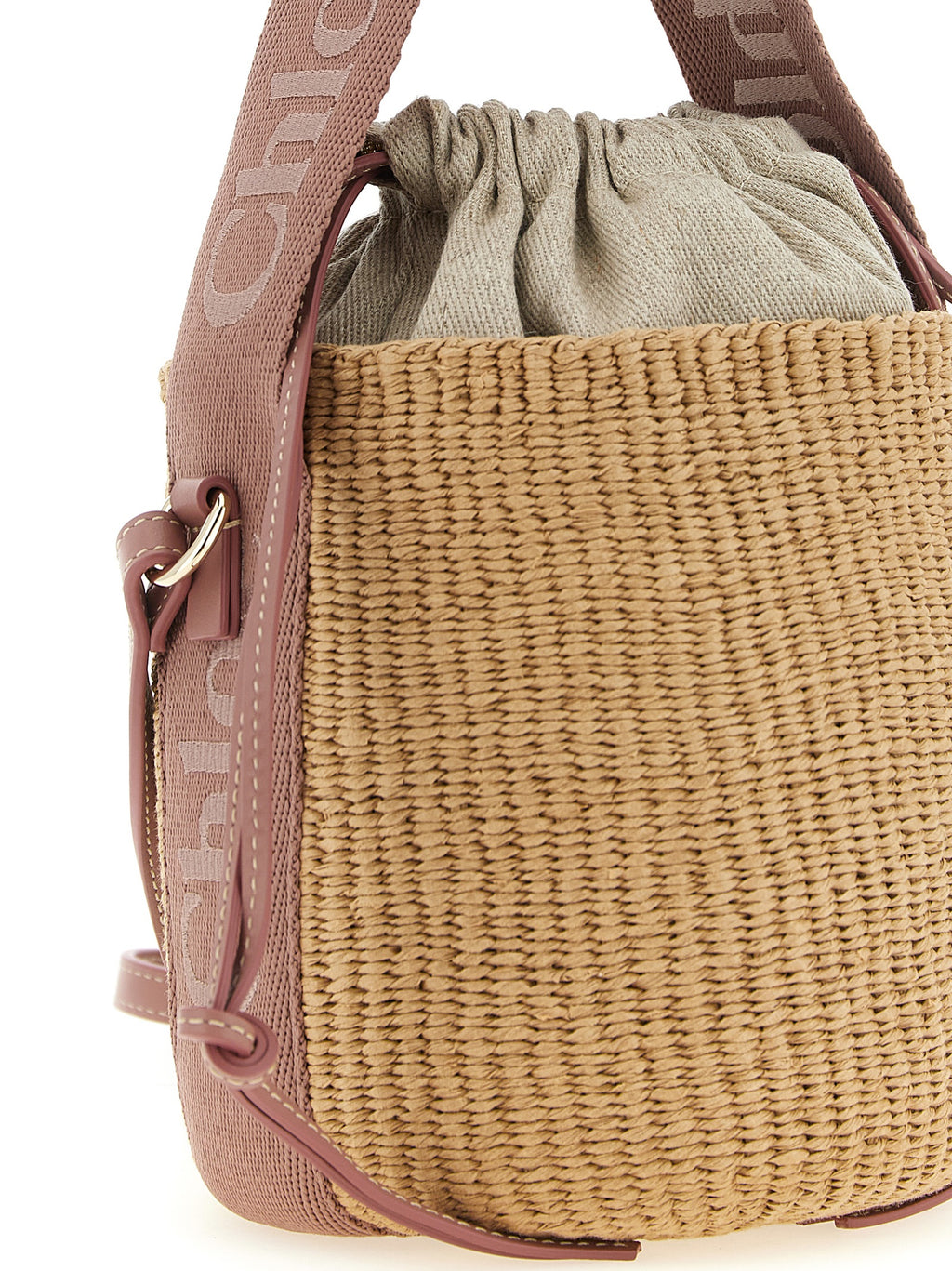 Beige Paper Handtasche
