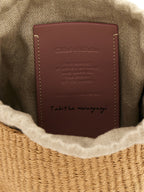 Beige Paper Handtasche