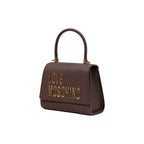 Braune Handtasche aus Polyethylen