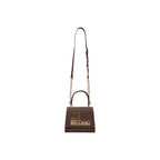 Braune Handtasche aus Polyethylen