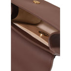 Braune Handtasche aus Polyethylen