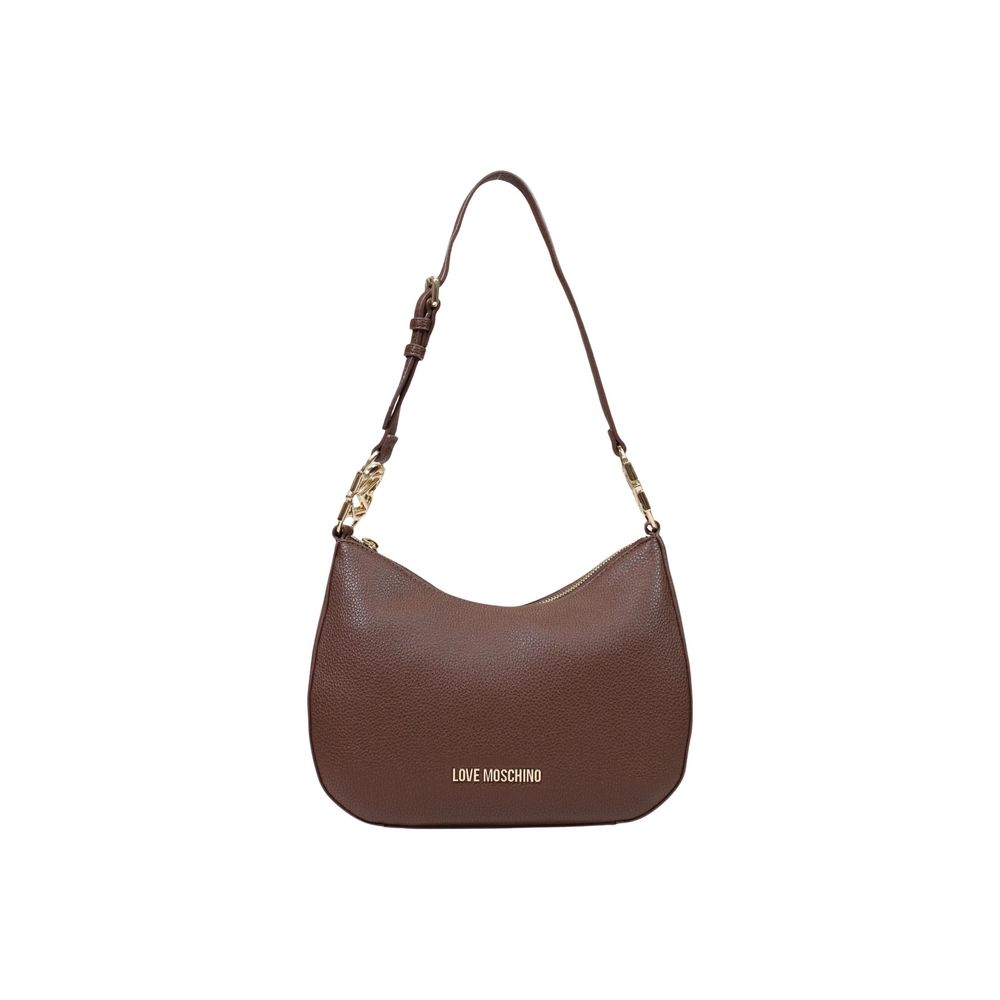 Braune Handtasche aus Polyethylen