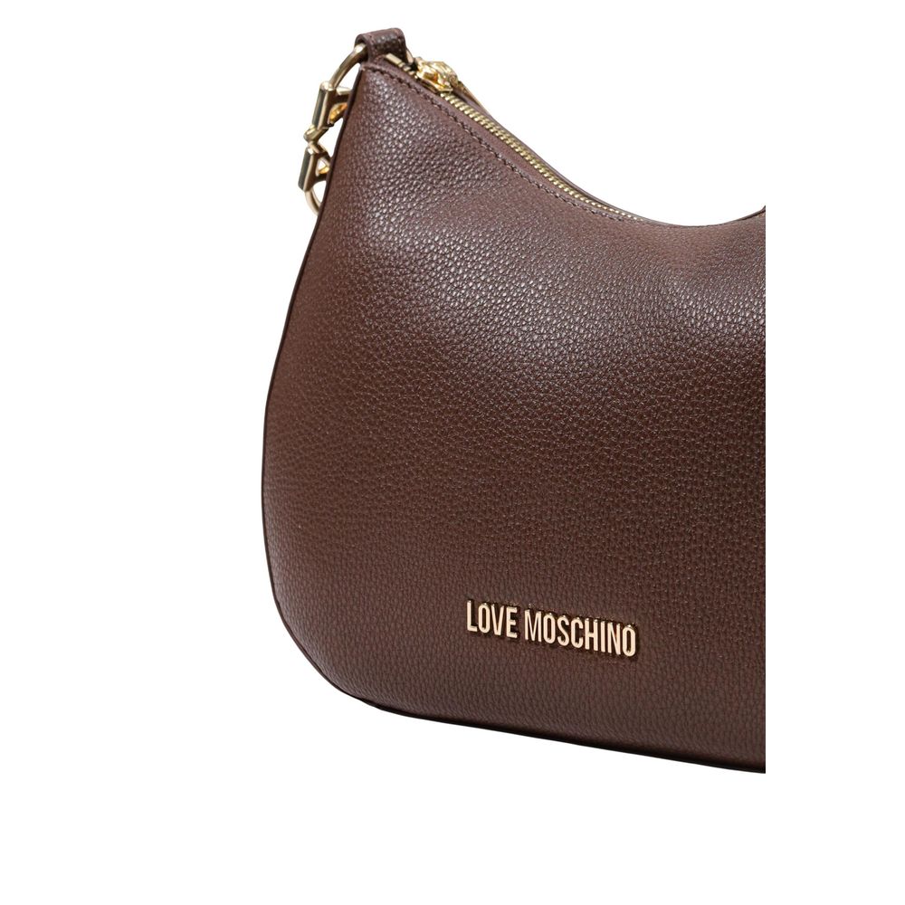 Braune Handtasche aus Polyethylen