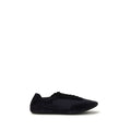 Blaue Gummisport-Sneaker