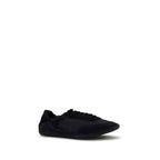 Blaue Gummisport-Sneaker